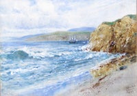 The U.S.S. Ohio entering the Golden Gate
