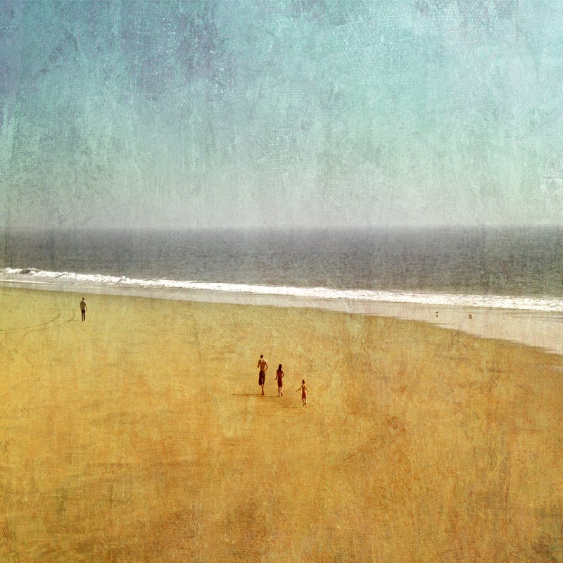 Beach Kids- Newport Beach, CA - Photograph by Pete Kelly