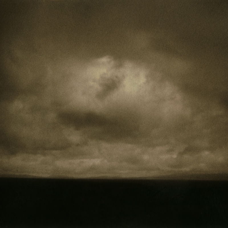 Ron Hamad Black and White Photograph - Last Cloud