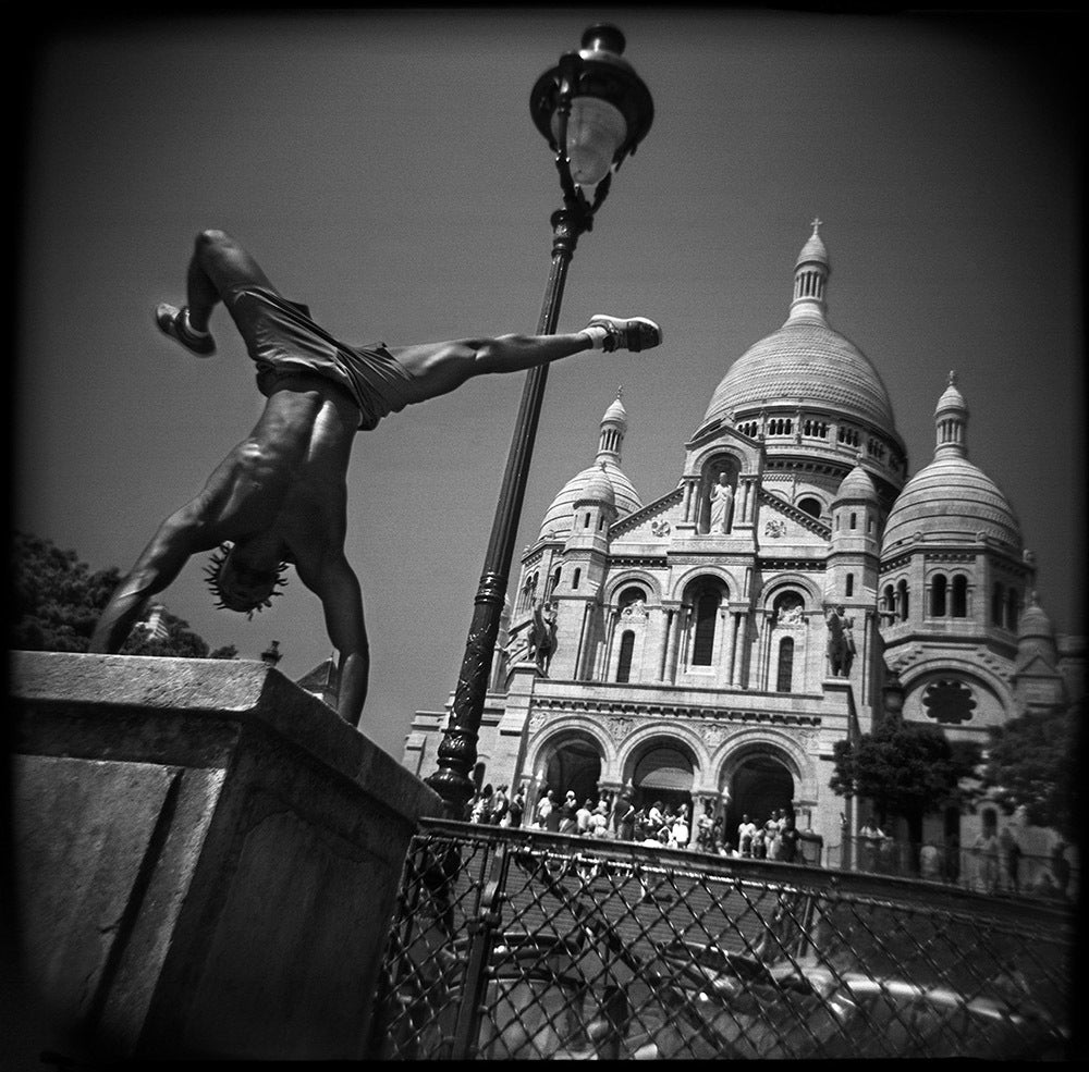 Thomas Michael Alleman Black and White Photograph - Sacre Coeur, Paris