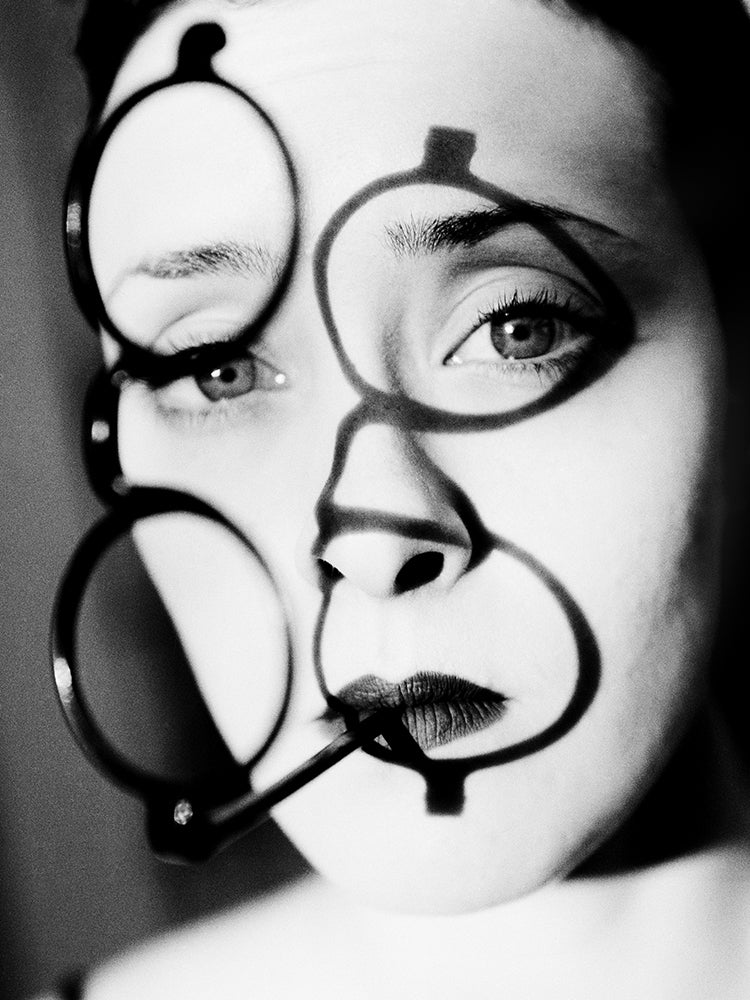 Portrait Photograph Todd Burris - Lunettes d'oreilles, 1993