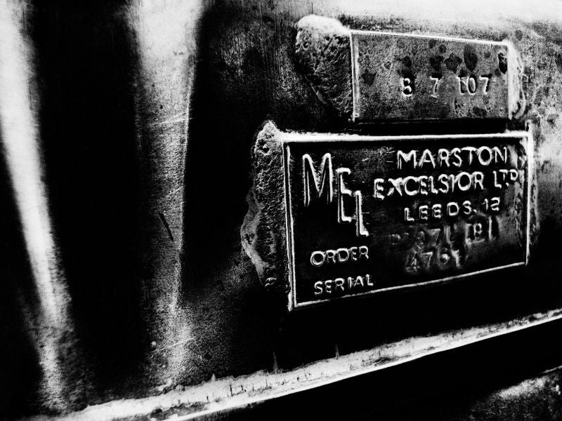Ian Gittler Black and White Photograph - "Marston Excelsior", 2007