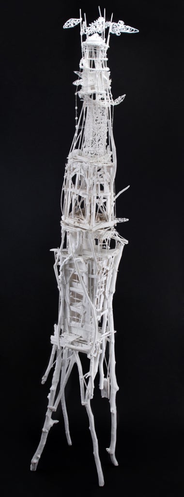 Sylvain Corentin Abstract Sculpture - Rome Tower