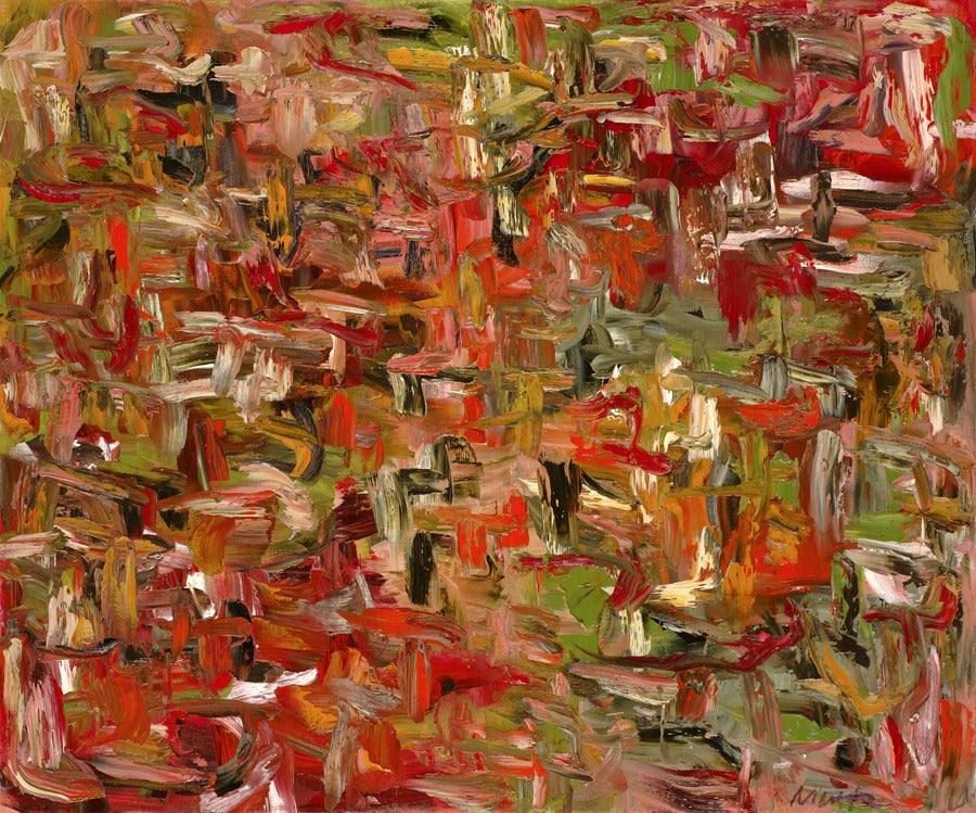 Petra Nimtz Abstract Painting - Autumn in Central Park