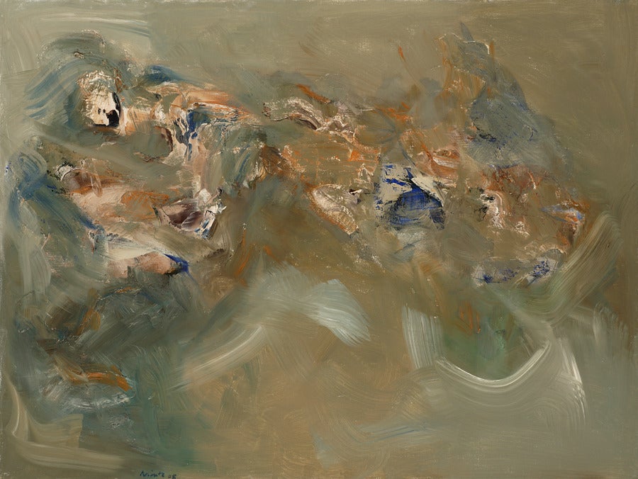 Petra Nimtz Abstract Painting - Deep Sea