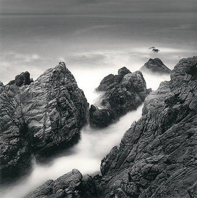 Rolfe Horn Black and White Photograph - Pinnacle Cove, Study 1