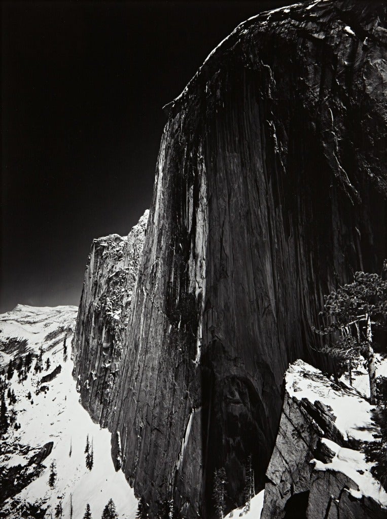 Ansel Adams Landscape Photograph - Monolith, The Face of Half Dome, Yosemite