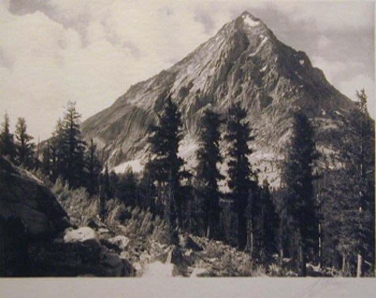 Ansel Adams Black and White Photograph - East Vidette