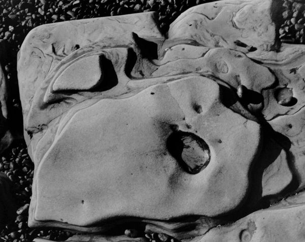 Edward Weston Black and White Photograph - Rock, Point Lobos