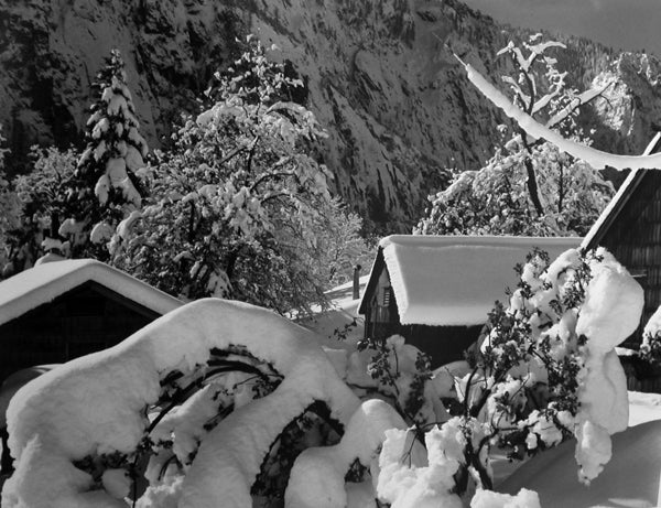 Edward Weston Black and White Photograph - Ansel Adams Darkroom, Yosemite