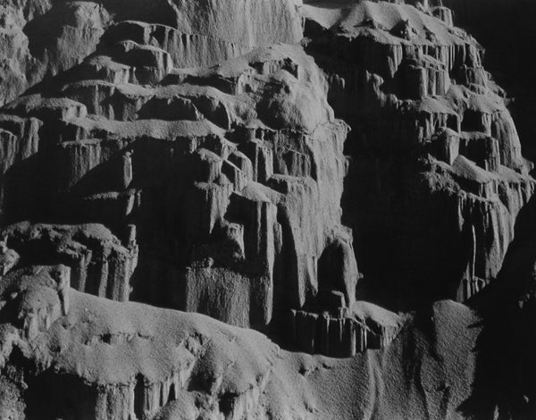 Edward Weston Black and White Photograph - Sand Erosion, Carmel Beach