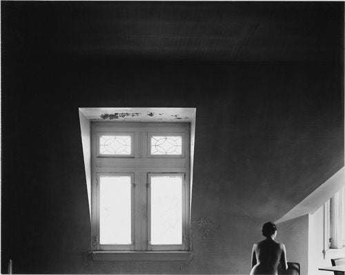Harry Callahan Black and White Photograph - Eleanor in Garret