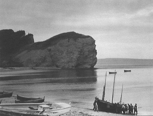 Paul Strand Black and White Photograph - Perce Beach, Gaspe