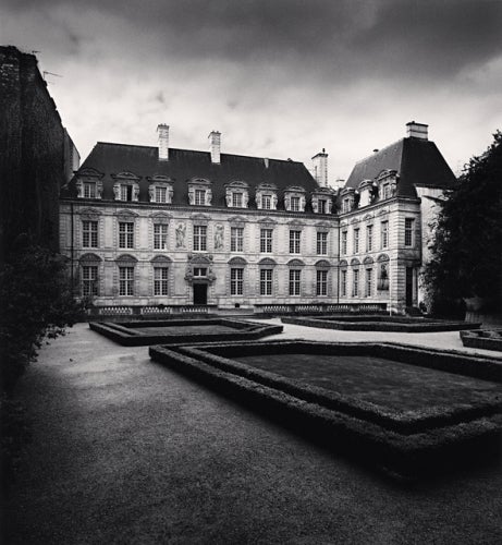 Michael Kenna Landscape Photograph - Hotel de Sully, Paris, France, 2000