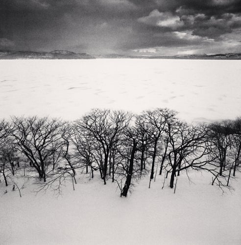 Michael Kenna Landscape Photograph - Kussharo Lake, Study 1, Hokkaido, Japan, 2003