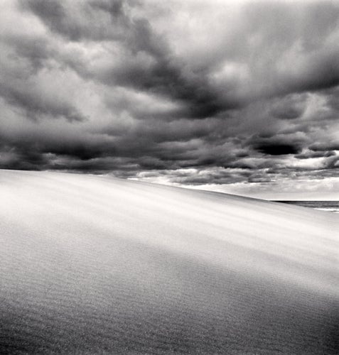 Michael Kenna Landscape Photograph - Sand Dunes and Clouds, Tottori, Honshu, Japan, 2001