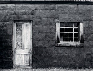 Rod Dresser Black and White Photograph - Building Facade, Bodie, California