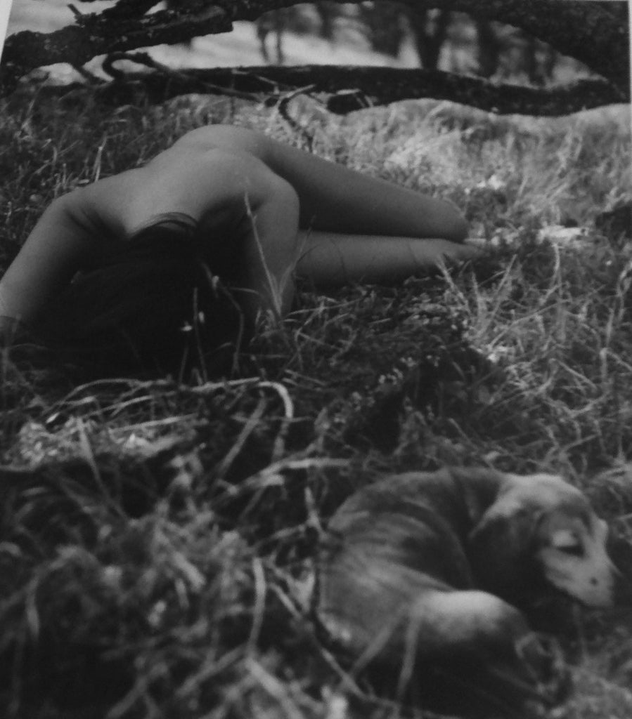 Ruth Bernhard Nude Photograph - In the Grass with Shelly