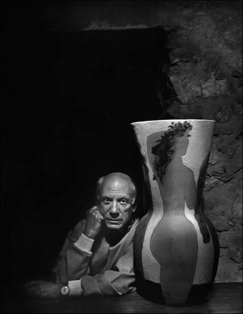 Portrait Photograph Yousuf Karsh - Pablo Picasso, 1954