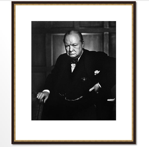 Winston Churchill - Photograph by Yousuf Karsh
