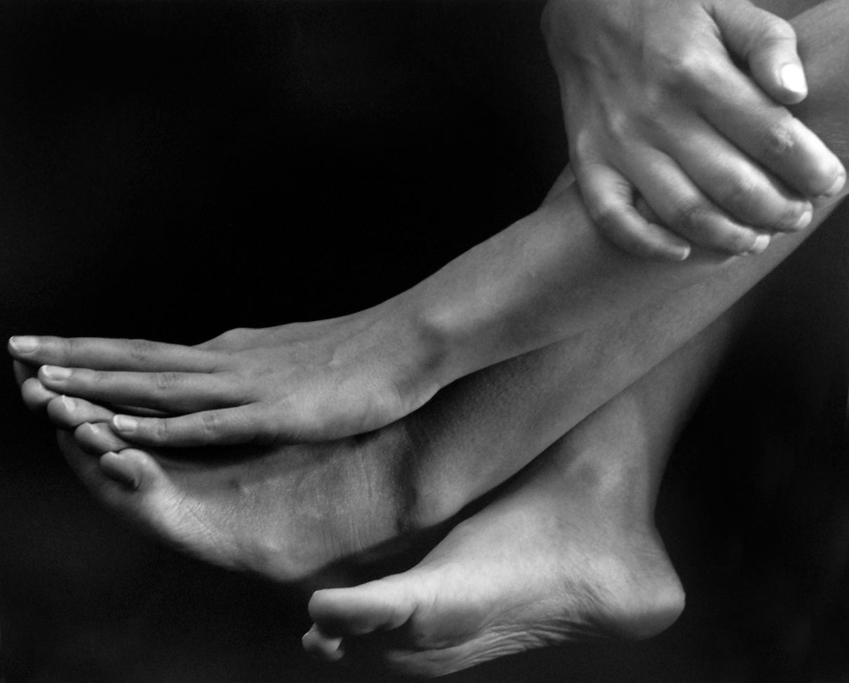 Brett Weston Black and White Photograph - Untitled, Legs
