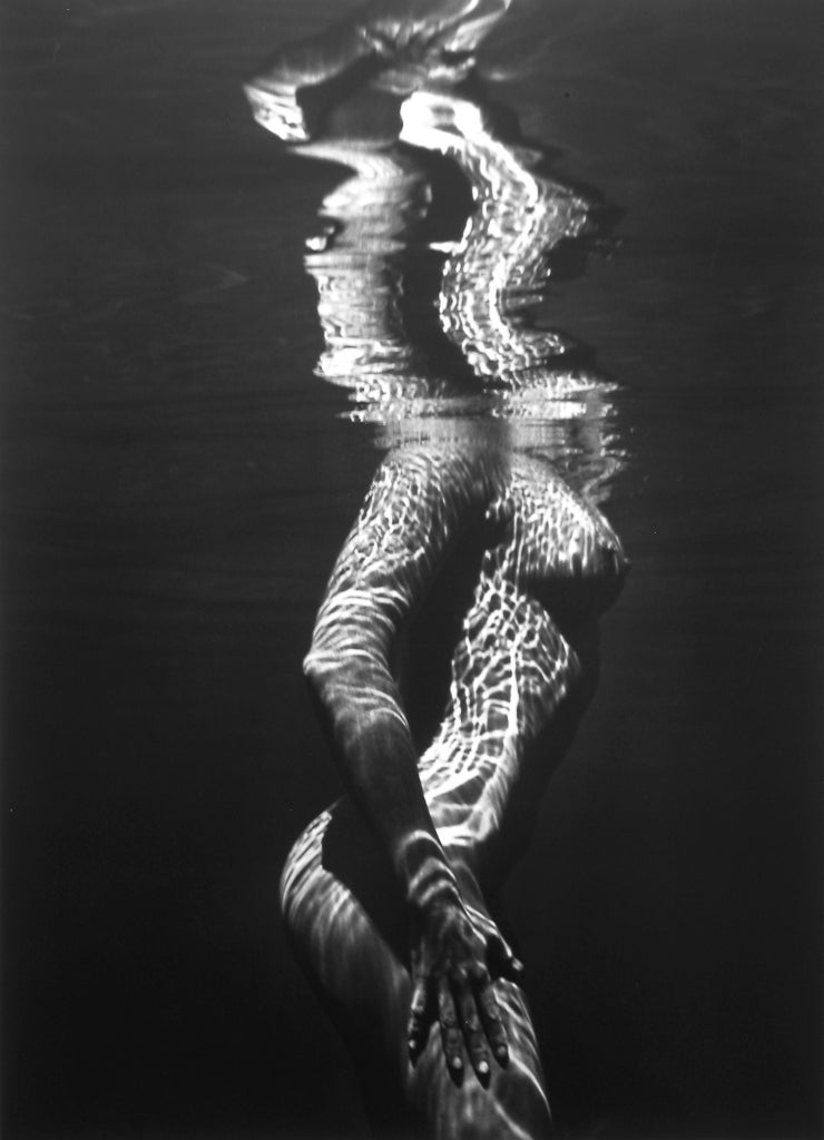 Brett Weston Nude Photograph - Untitled, Underwater Nude