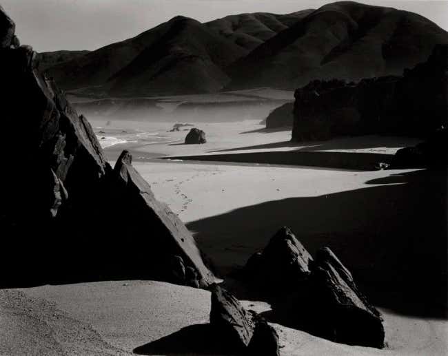 Garrapata Beach, 1954