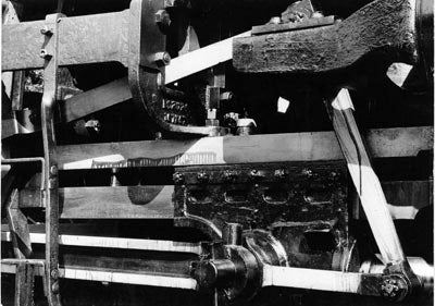 Brett Weston Still-Life Photograph - Locomotive Drive, California