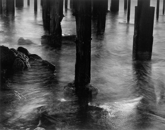 Pilings Under Cannery Row