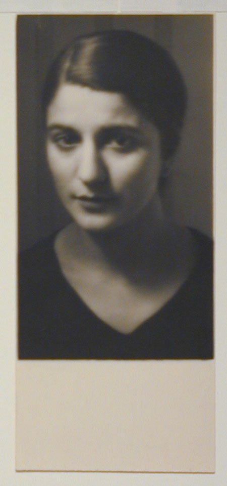 Portrait of Mlle Jaffe, 1927 - Photograph by Andre Kertesz