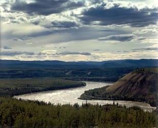 Cole Weston Landscape Photograph - Yukon River Alaska