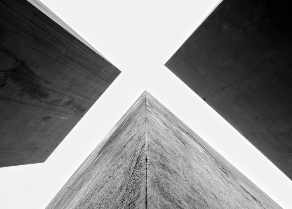 Paul Coghlin Abstract Photograph - Holocaust Memorial, Study I