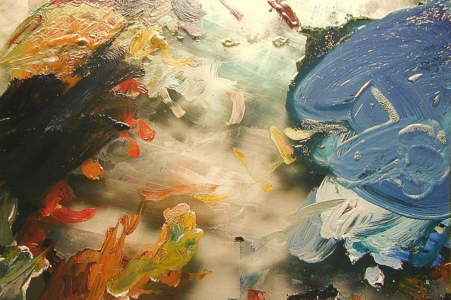 Abstract Photograph di Robert Weingarten - Eric Fischl, Studio 1