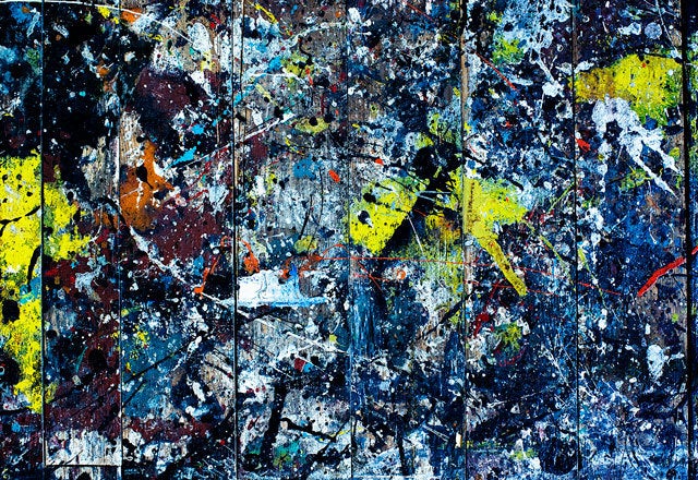 Robert Weingarten Abstract Photograph - Jackson Pollock, Study 5