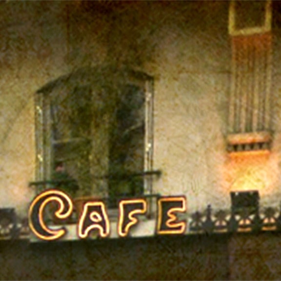 Dale Johnson Color Photograph - Cafe, Paris