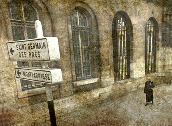 Color Photograph de Dale Johnson - Saint Germain des Pr?s, París