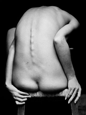 Jack Welpott Black and White Photograph - Twinkas Back, 1973
