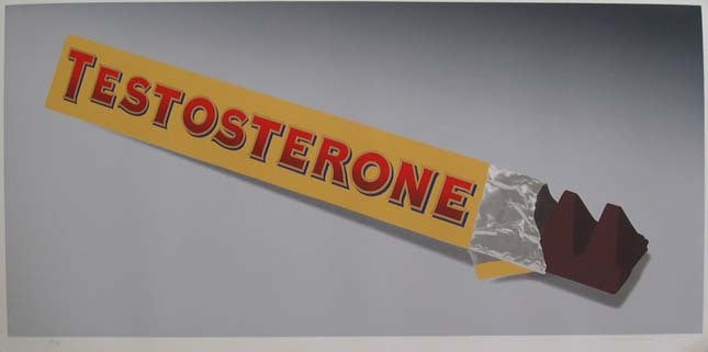 Testosterone - Print by Rinaldo Frattolillo