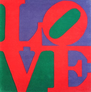 Chosen Love (Philadelphia Love) - Print by Robert Indiana