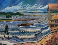Fishing Boat Rounding Jetty 11