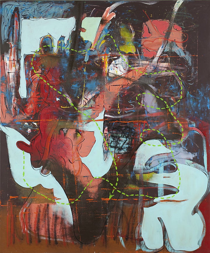 Night - Painting by Nicholas Kashian