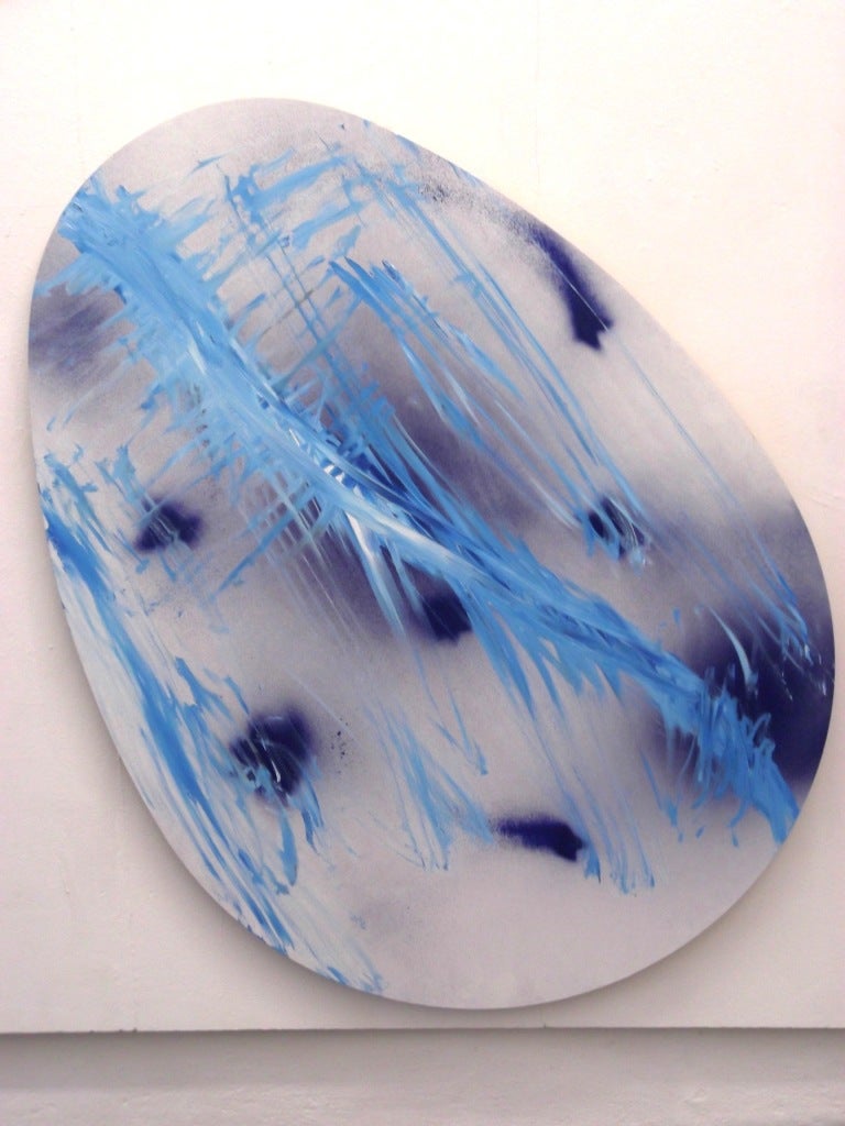 Nicholas Kashian Abstract Painting - Egg painting 4