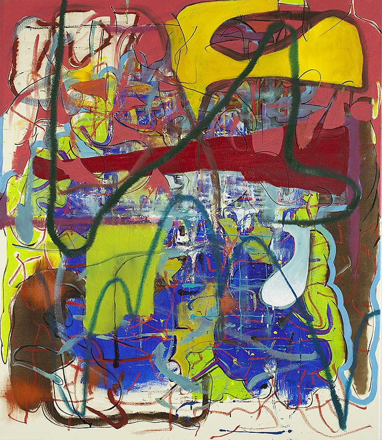 Nicholas Kashian Abstract Painting - Town
