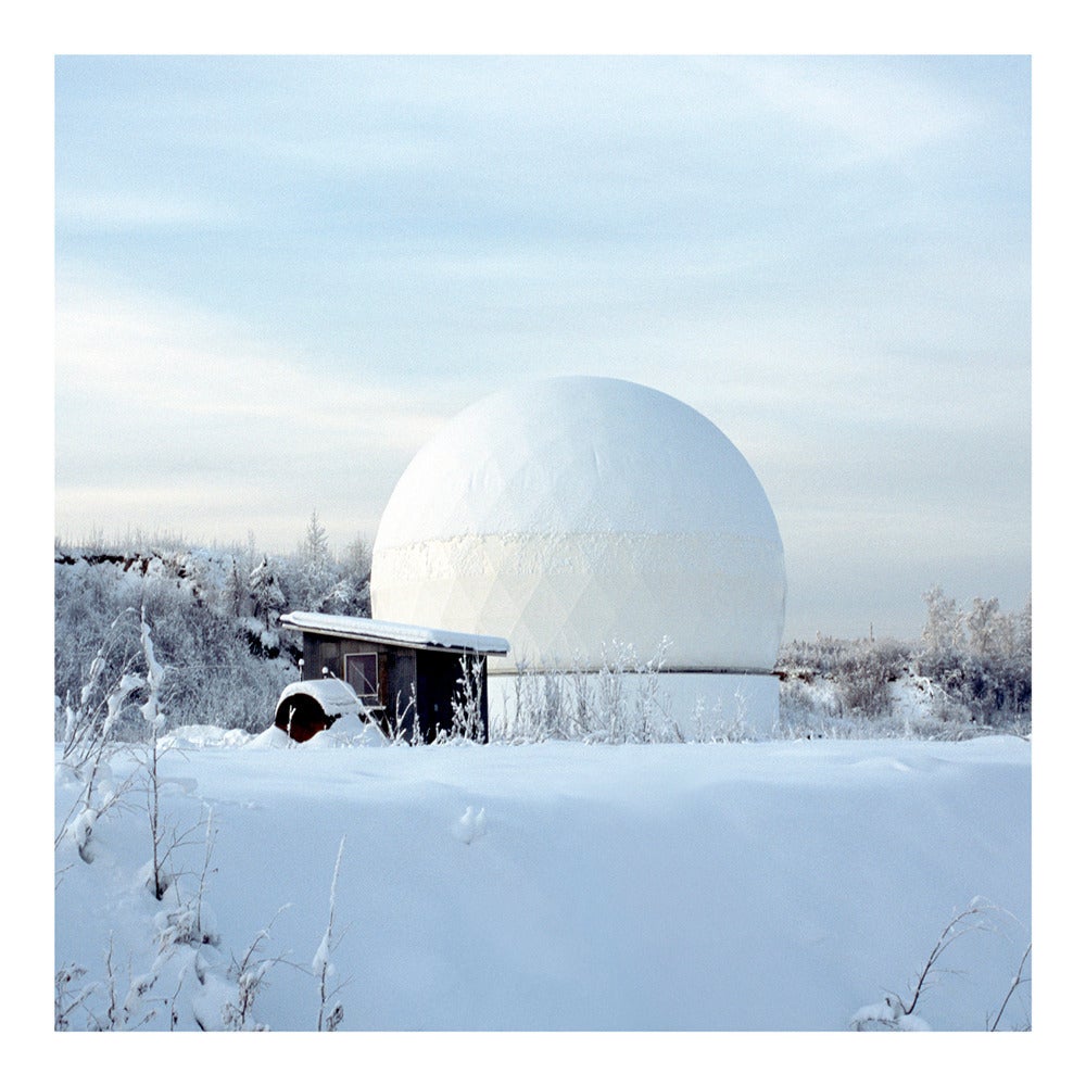 Magda Biernat Landscape Photograph - Radar Station, Fox, Alaska. 2013