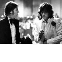 John Lennon and Mick Jagger