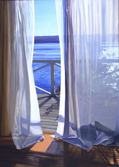 My Good Day - Painting by Alice Dalton Brown