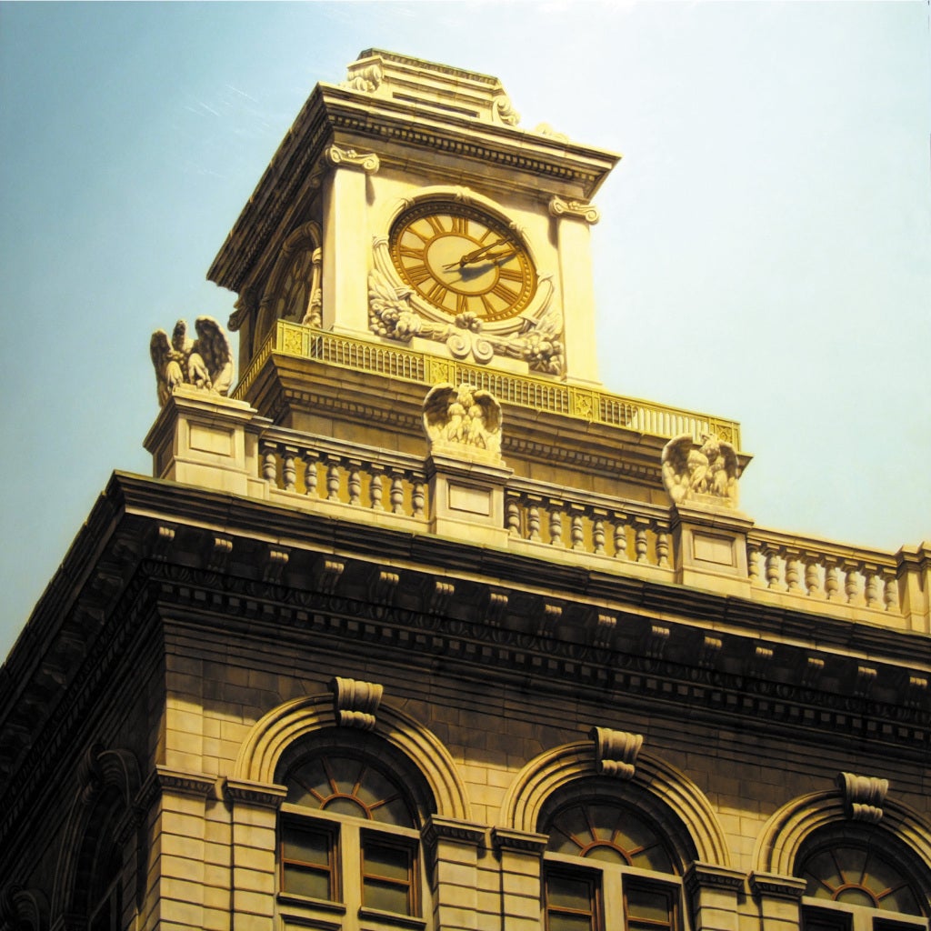 The Clock Tower Building - Painting by Glen Hansen
