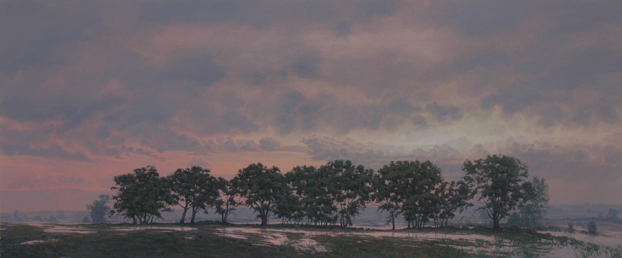 Over The Banks - Painting by James Winn