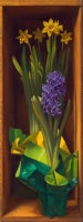 Blue Hyacinth With Daffodils