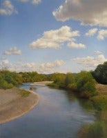 River and Clouds